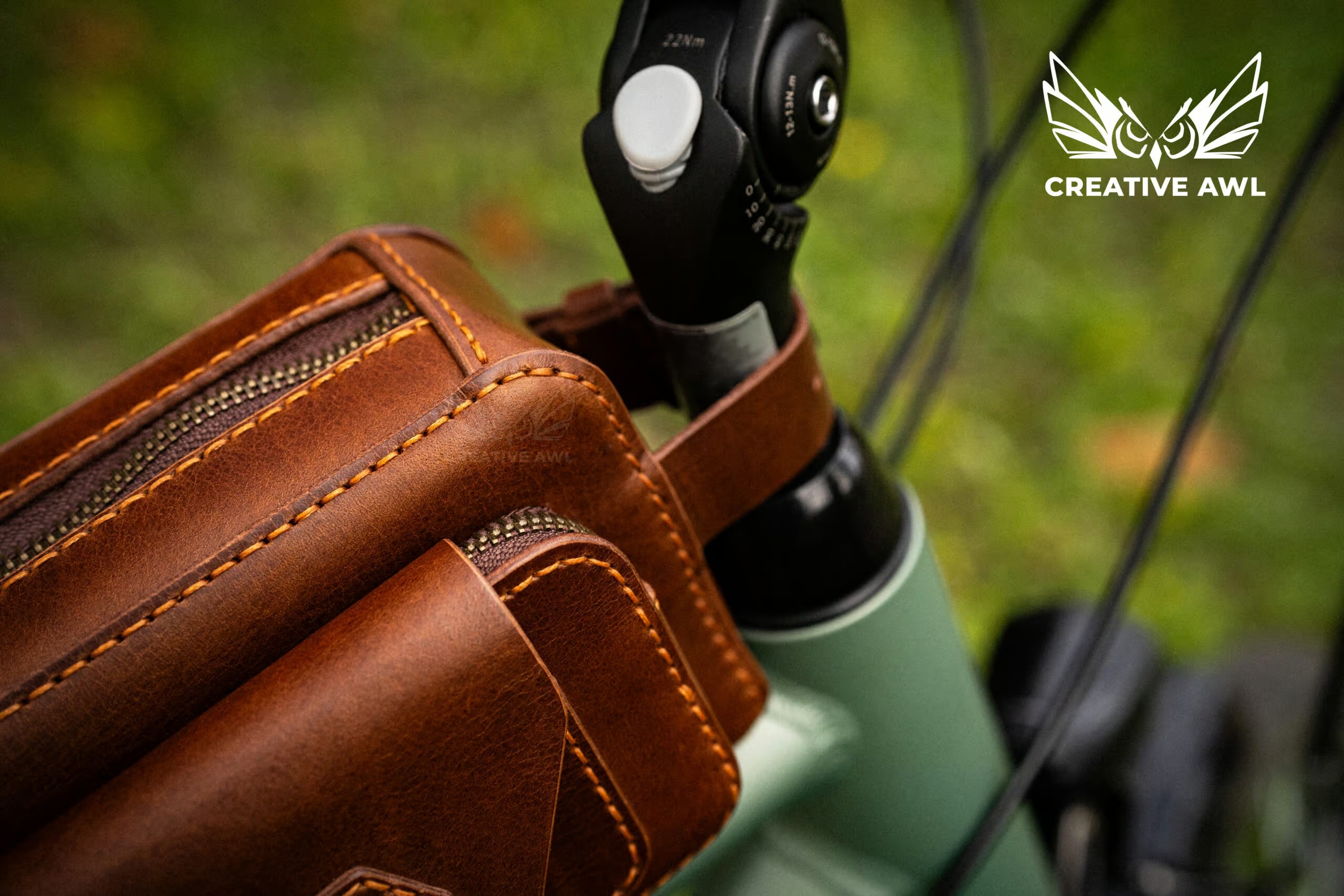 图片[3]-手工皮具图纸 自行车挂包ca227-皮艺果手工皮具图纸