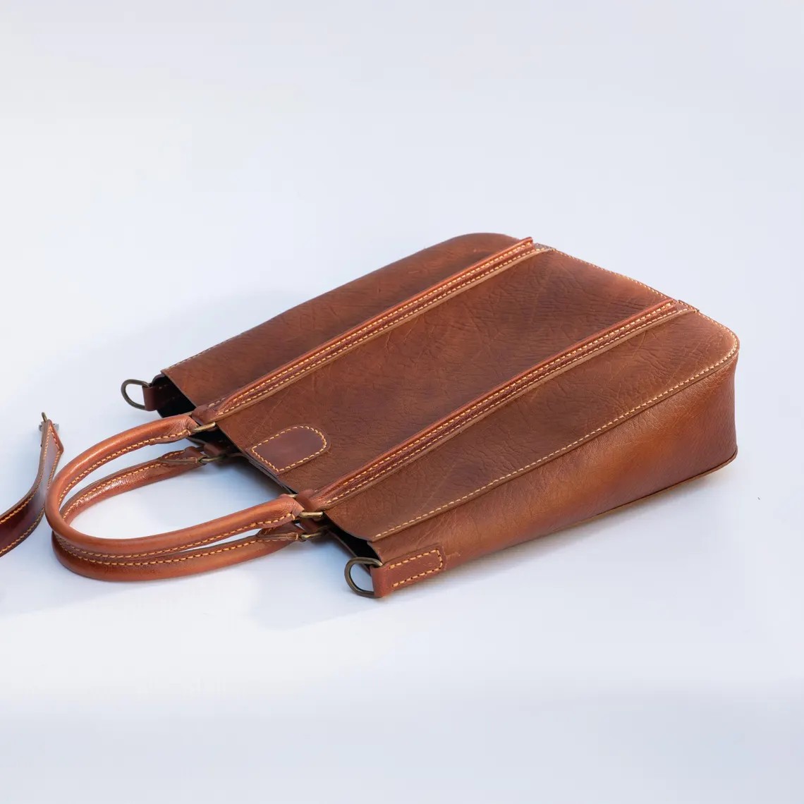 图片[2]-手工皮具图纸 托特包vp210-皮艺果手工皮具图纸