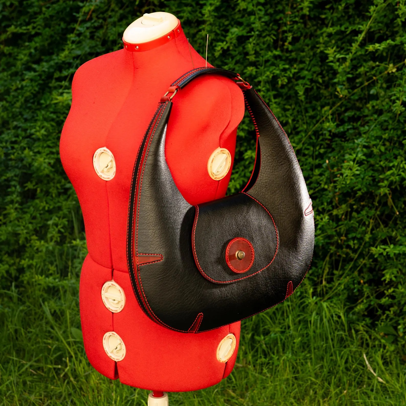 图片[3]-手工皮具图纸 托特包vp211-皮艺果手工皮具图纸