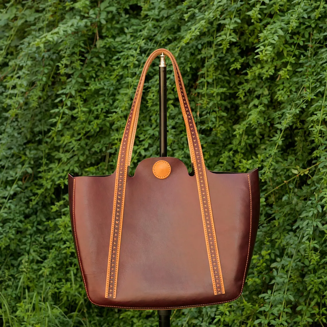 图片[3]-手工皮具图纸 托特包vp212-皮艺果手工皮具图纸