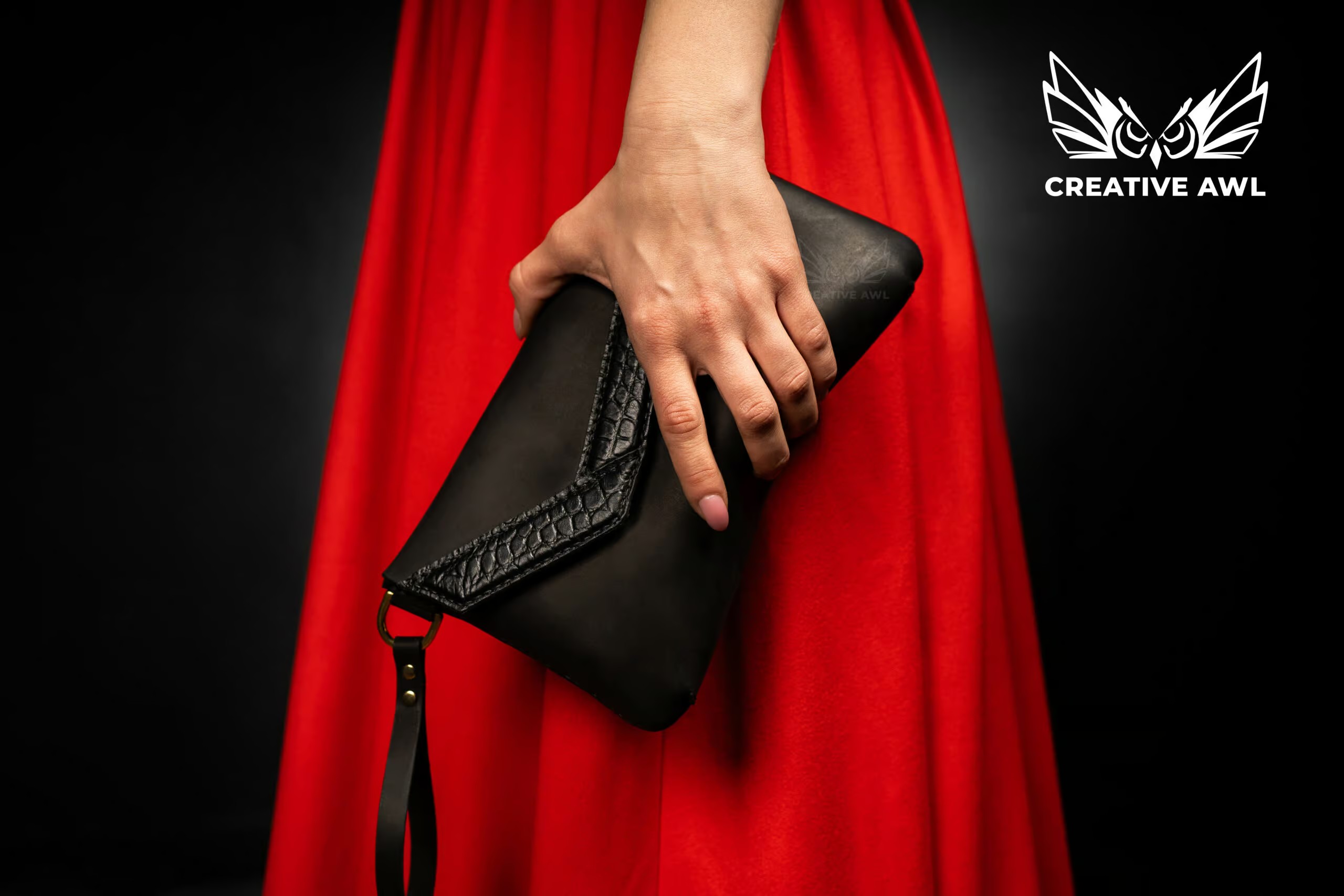 图片[3]-手工皮具图纸 手拿包ca230-皮艺果手工皮具图纸