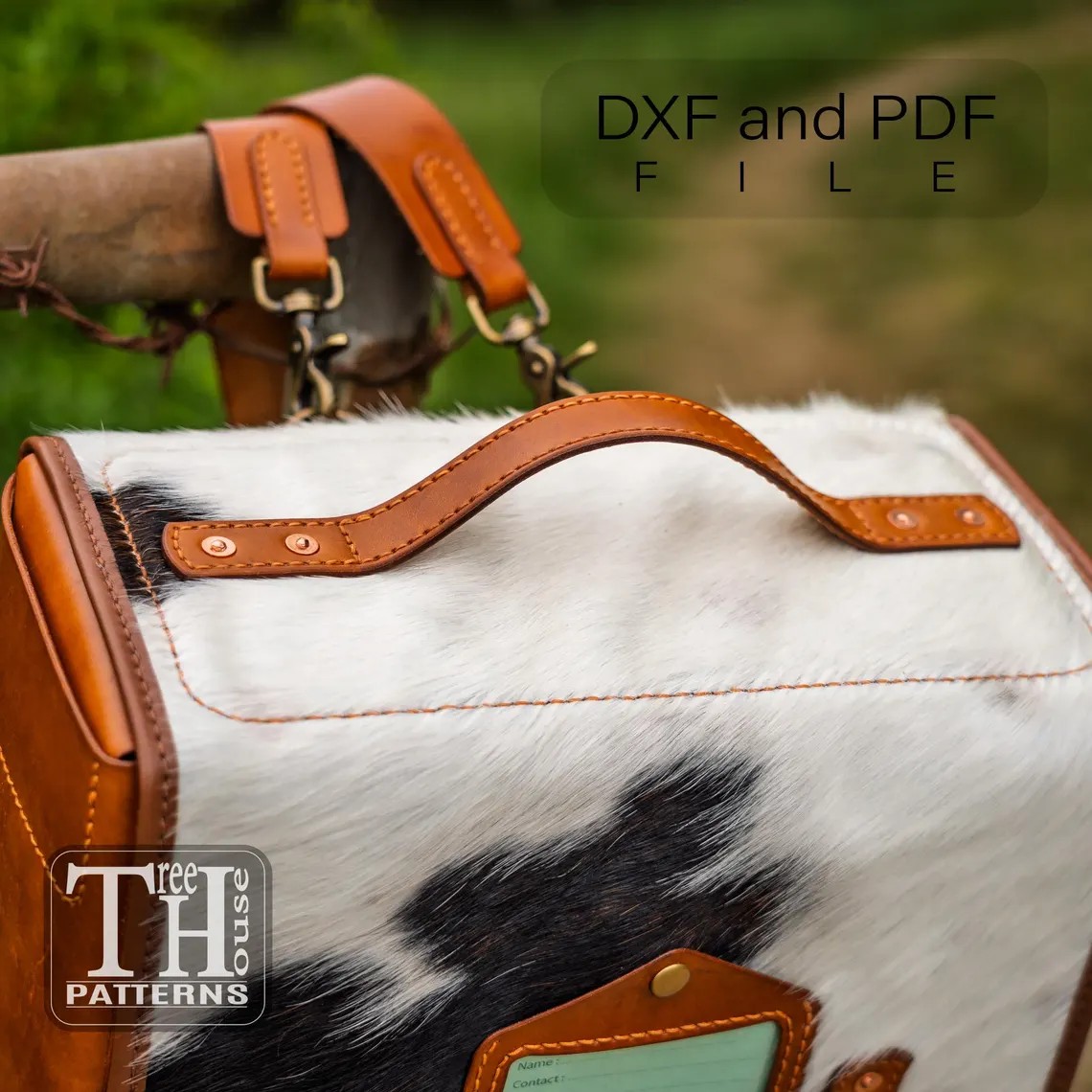 图片[2]-手工皮具图纸 双肩背包tr095-皮艺果手工皮具图纸