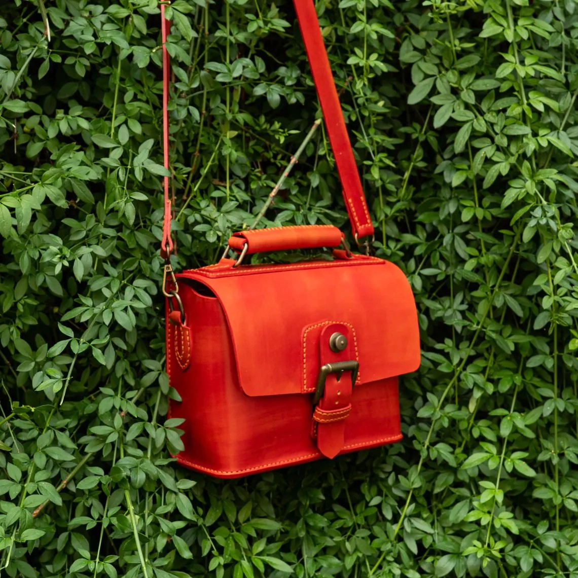 图片[2]-手工皮具图纸 斜挎包vp214-皮艺果手工皮具图纸