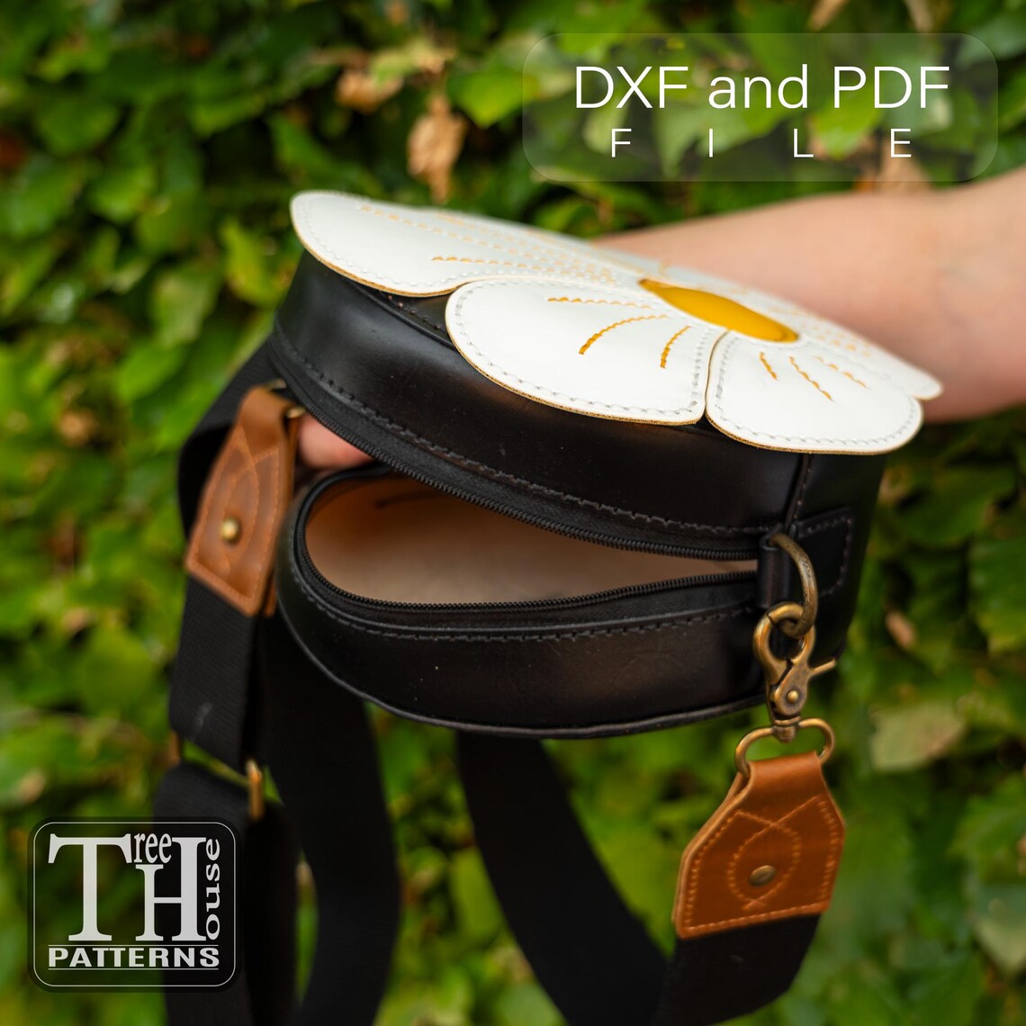 图片[2]-手工皮具图纸 斜挎包tr096-皮艺果手工皮具图纸