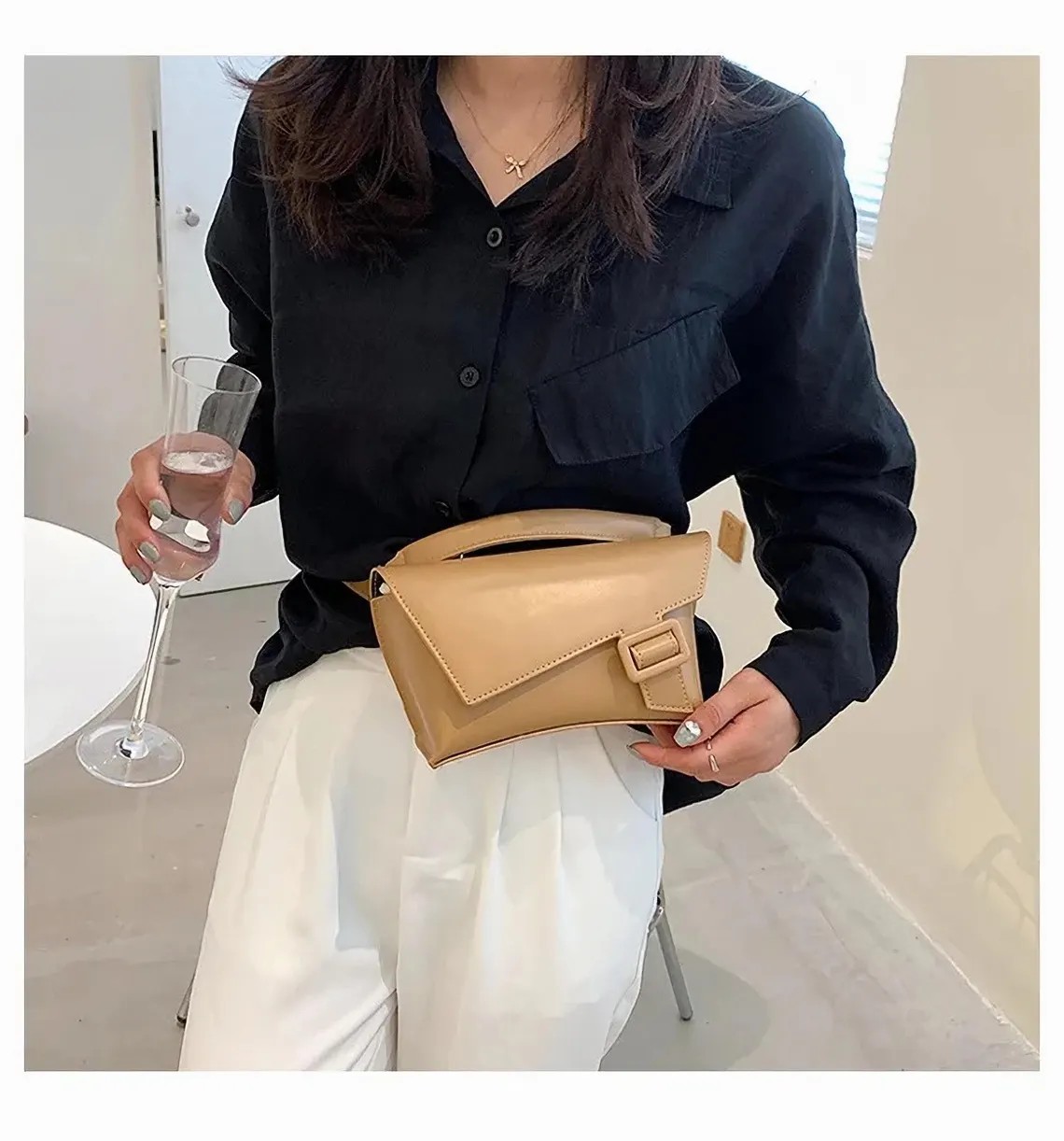 图片[3]-手工皮具图纸 斜挎包ro015-皮艺果手工皮具图纸