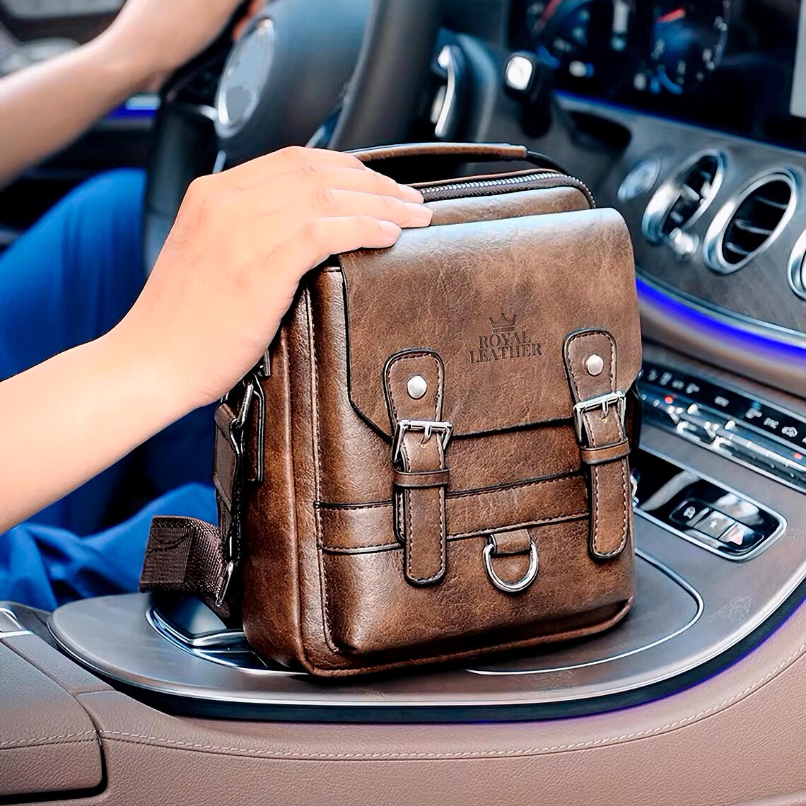 图片[2]-手工皮具图纸 斜挎包ro017-皮艺果手工皮具图纸