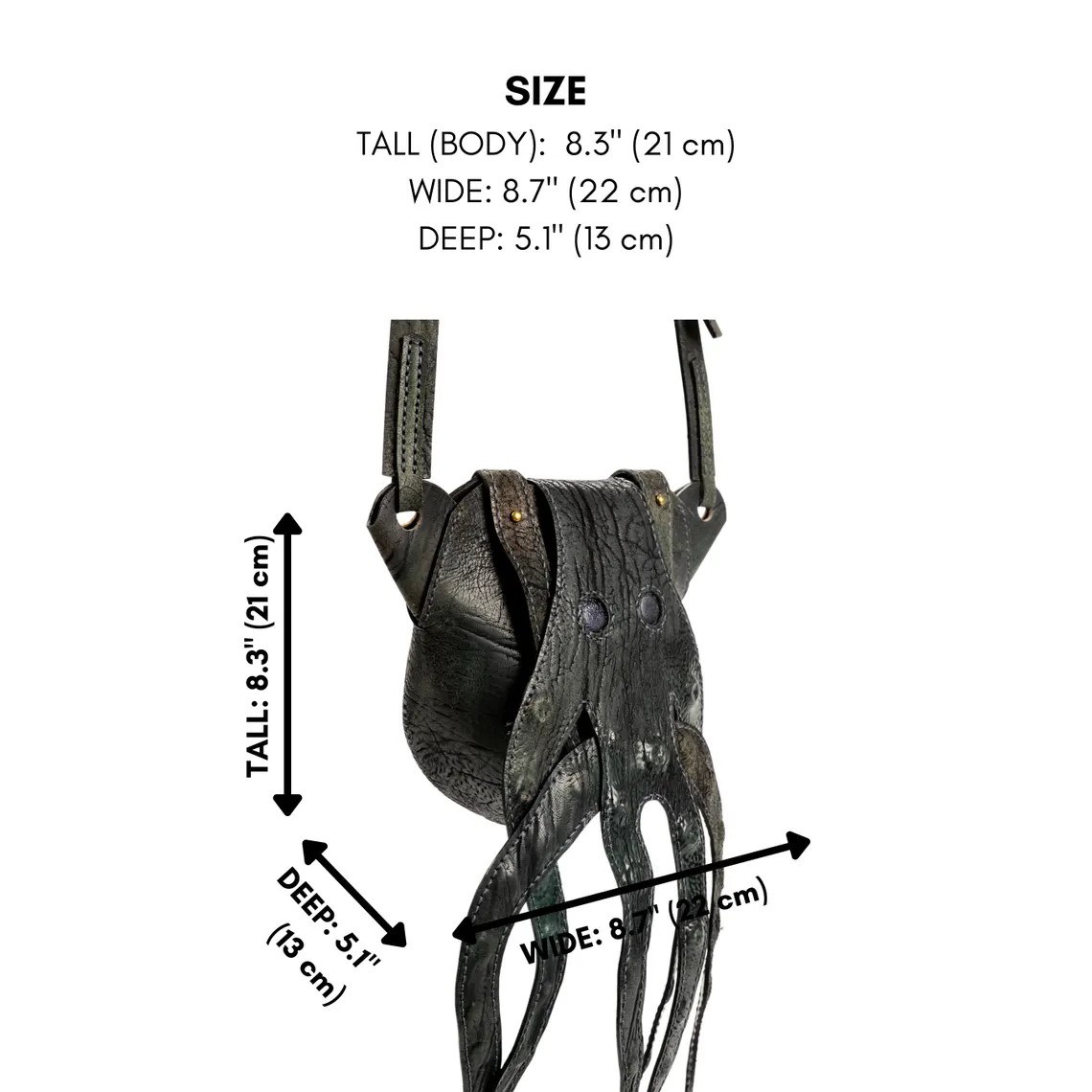 图片[2]-手工皮具图纸 章鱼触手斜挎包vp217-皮艺果手工皮具图纸