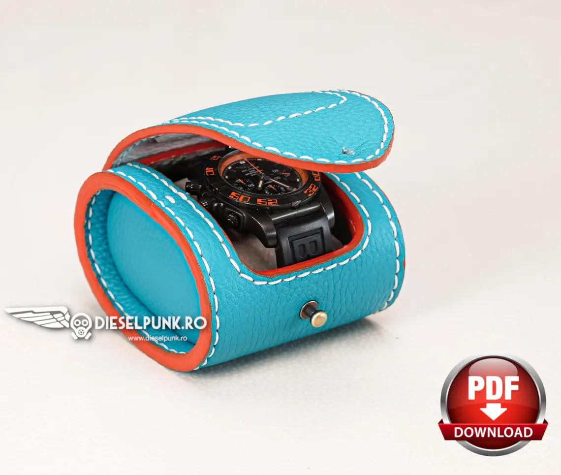 图片[3]-手工皮具图纸 表盒di199-皮艺果手工皮具图纸