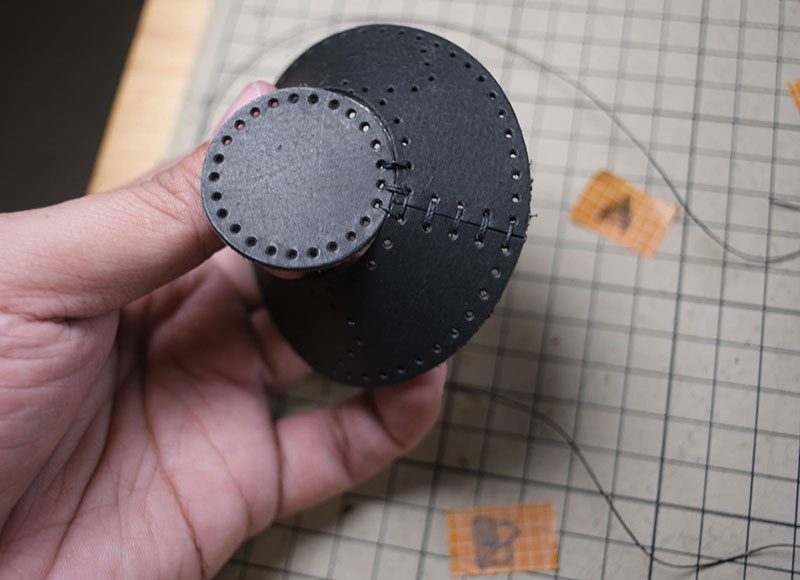 图片[58]-达摩猫咪不倒翁制作教程-DIY手工帖子圈子-皮具教程-皮艺果手工皮具图纸