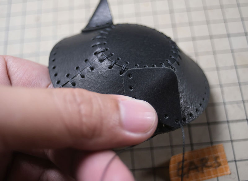 图片[54]-达摩猫咪不倒翁制作教程-DIY手工帖子圈子-皮具教程-皮艺果手工皮具图纸