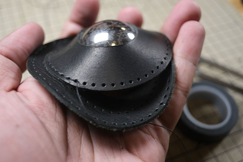 图片[41]-达摩猫咪不倒翁制作教程-DIY手工帖子圈子-皮具教程-皮艺果手工皮具图纸