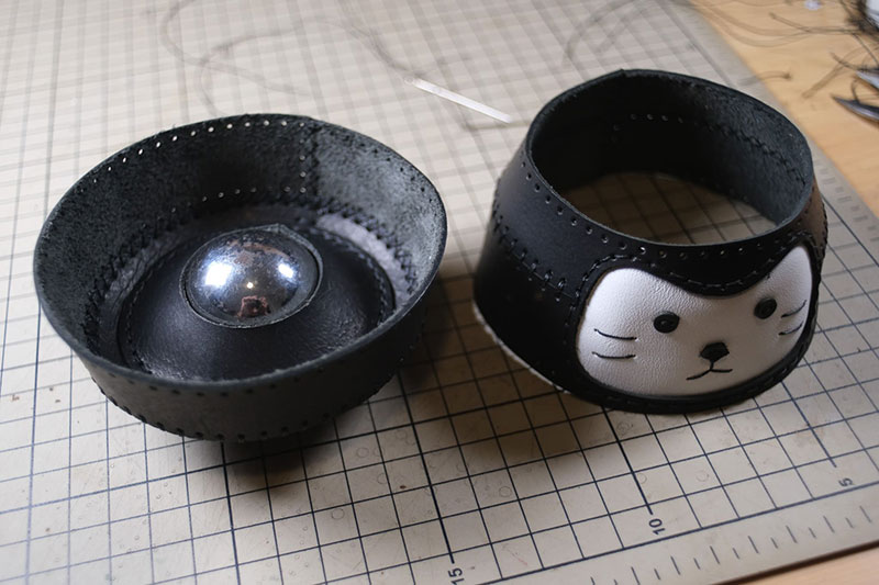 图片[10]-达摩猫咪不倒翁制作教程-DIY手工帖子圈子-皮具教程-皮艺果手工皮具图纸