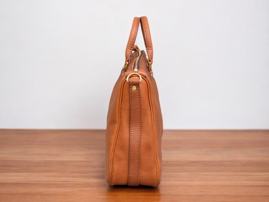 图片[3]-手工皮具图纸 公文包fl031-皮艺果手工皮具图纸