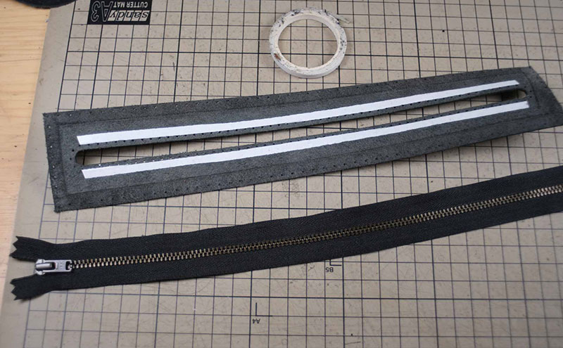 图片[8]-猫咪斜挎包制作过程-DIY手工帖子圈子-皮具教程-皮艺果手工皮具图纸