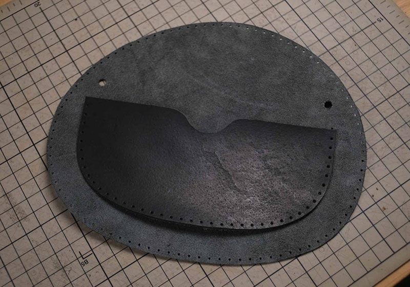 图片[13]-猫咪斜挎包制作过程-DIY手工帖子圈子-皮具教程-皮艺果手工皮具图纸