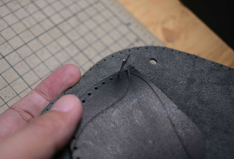 图片[14]-猫咪斜挎包制作过程-DIY手工帖子圈子-皮具教程-皮艺果手工皮具图纸