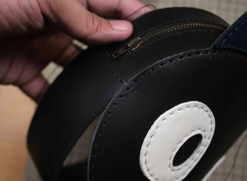 图片[24]-猫咪斜挎包制作过程-DIY手工帖子圈子-皮具教程-皮艺果手工皮具图纸