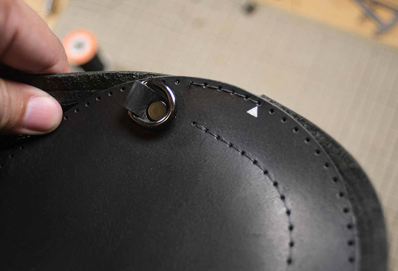 图片[28]-猫咪斜挎包制作过程-DIY手工帖子圈子-皮具教程-皮艺果手工皮具图纸