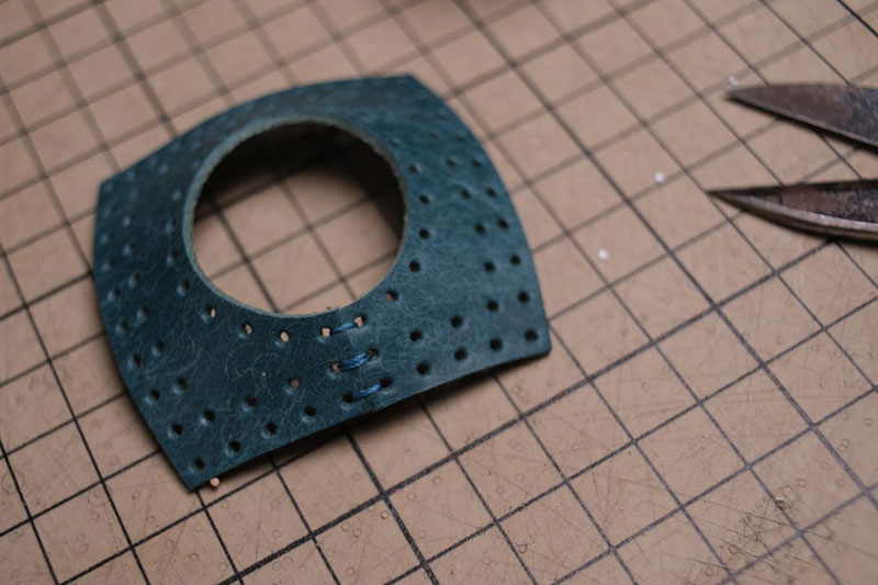 龙猫不倒翁制作过程-皮艺果手工皮具图纸