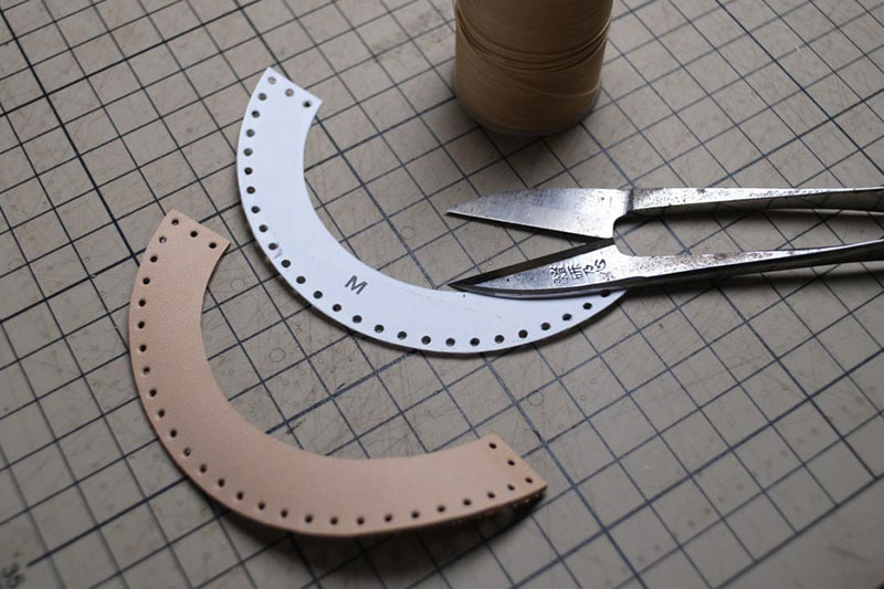 图片[10]-手工皮具制作-龙猫不倒翁制作过程