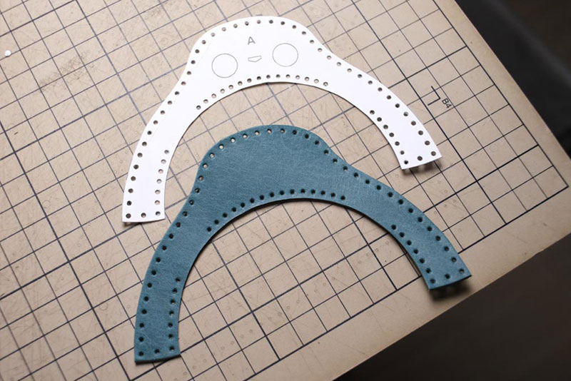 图片[31]-手工皮具制作-龙猫不倒翁制作过程