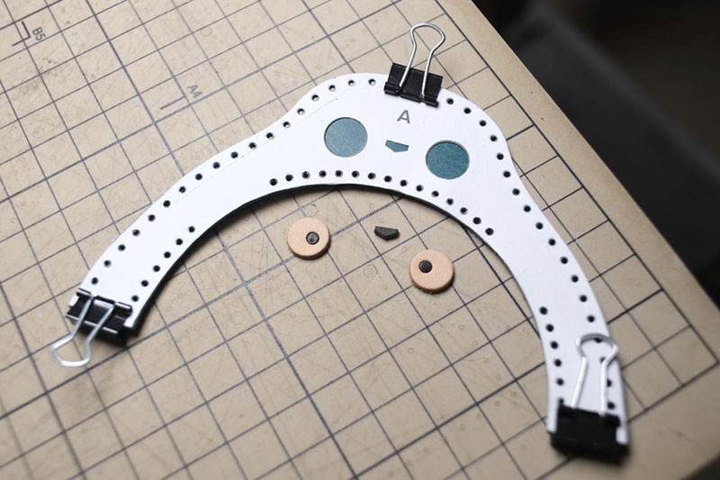 图片[33]-手工皮具制作-龙猫不倒翁制作过程