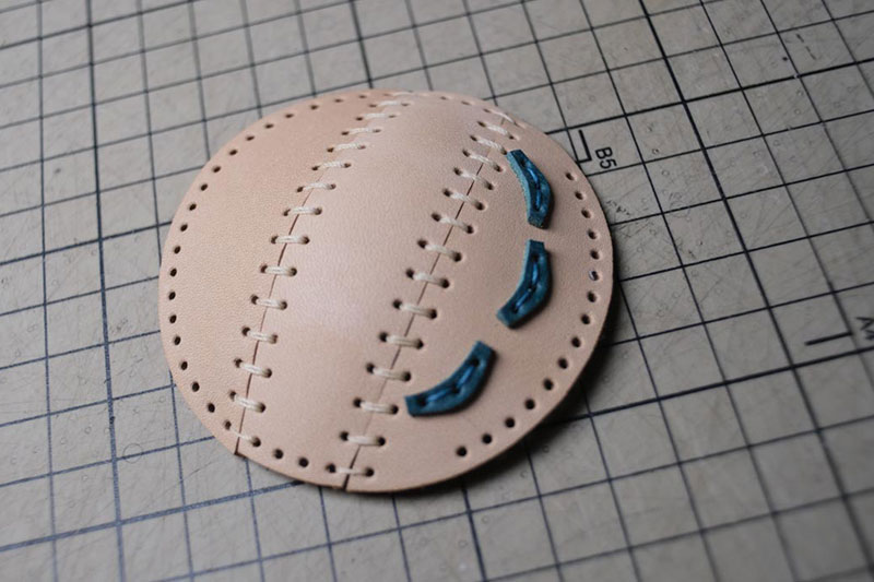 图片[40]-手工皮具制作-龙猫不倒翁制作过程