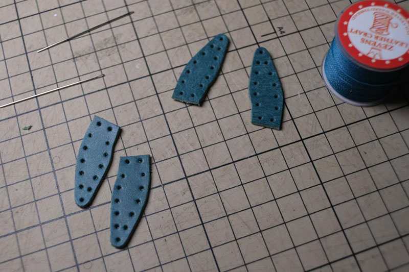 图片[41]-手工皮具制作-龙猫不倒翁制作过程