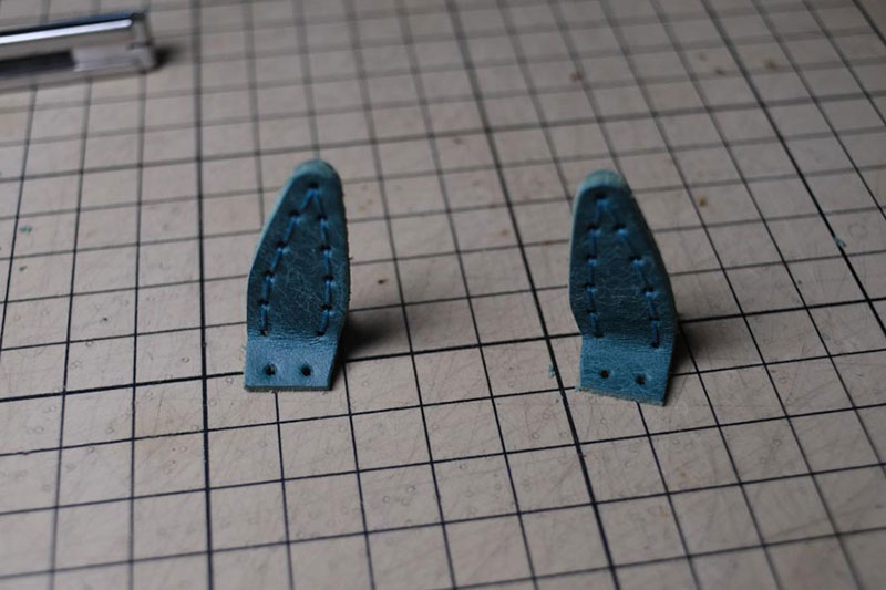 图片[43]-手工皮具制作-龙猫不倒翁制作过程