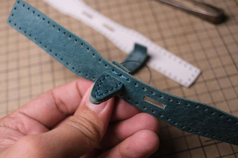 图片[46]-手工皮具制作-龙猫不倒翁制作过程