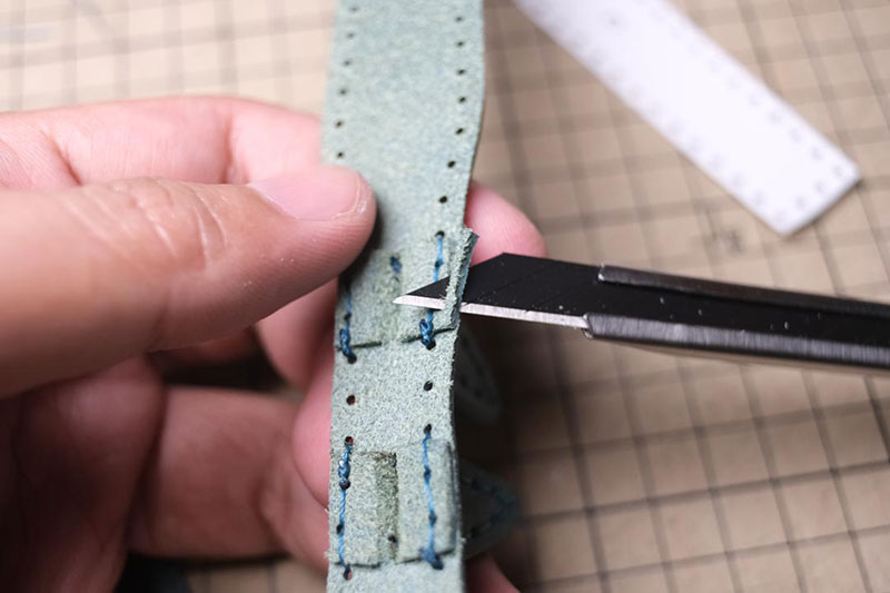 图片[49]-手工皮具制作-龙猫不倒翁制作过程