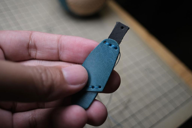 图片[85]-手工皮具制作-龙猫不倒翁制作过程