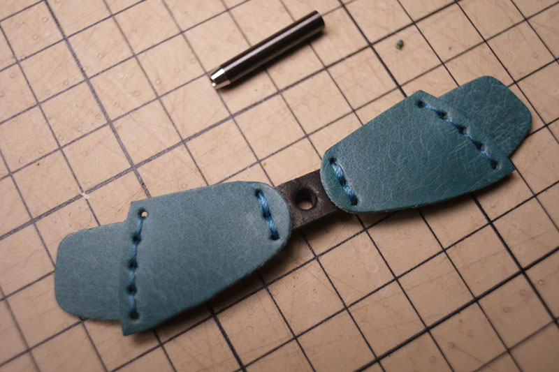 图片[92]-手工皮具制作-龙猫不倒翁制作过程