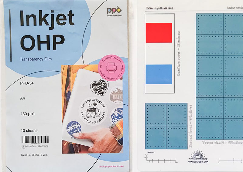 图片[1]-灯塔模型制作过程-DIY手工帖子圈子-皮具教程-皮艺果手工皮具图纸