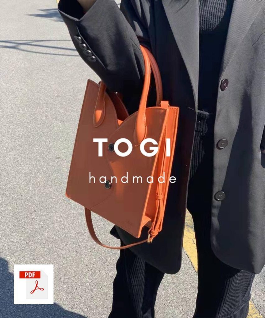 图片[3]-手工皮具图纸 手提挎包tg015-皮艺果手工皮具图纸