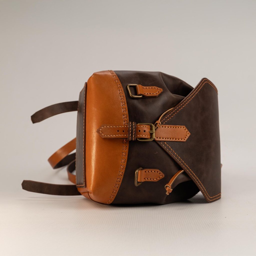 图片[3]-手工皮具图纸 斜挎背包vp228-皮艺果手工皮具图纸