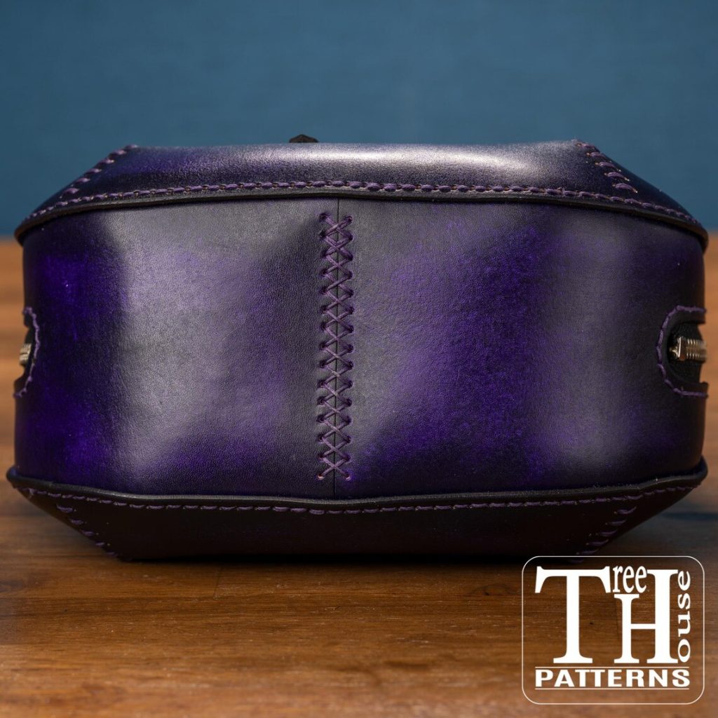 图片[3]-手工皮具图纸 南瓜挎包tr098-皮艺果手工皮具图纸