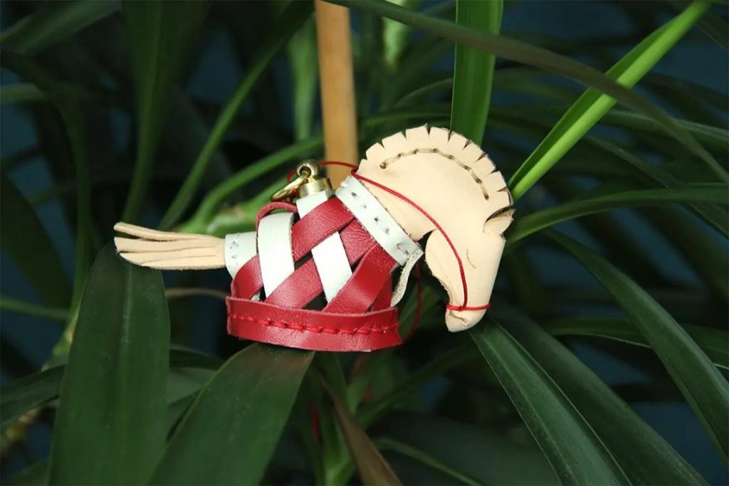 图片[3]-手工皮具图纸 小马挂件hb035-皮艺果手工皮具图纸