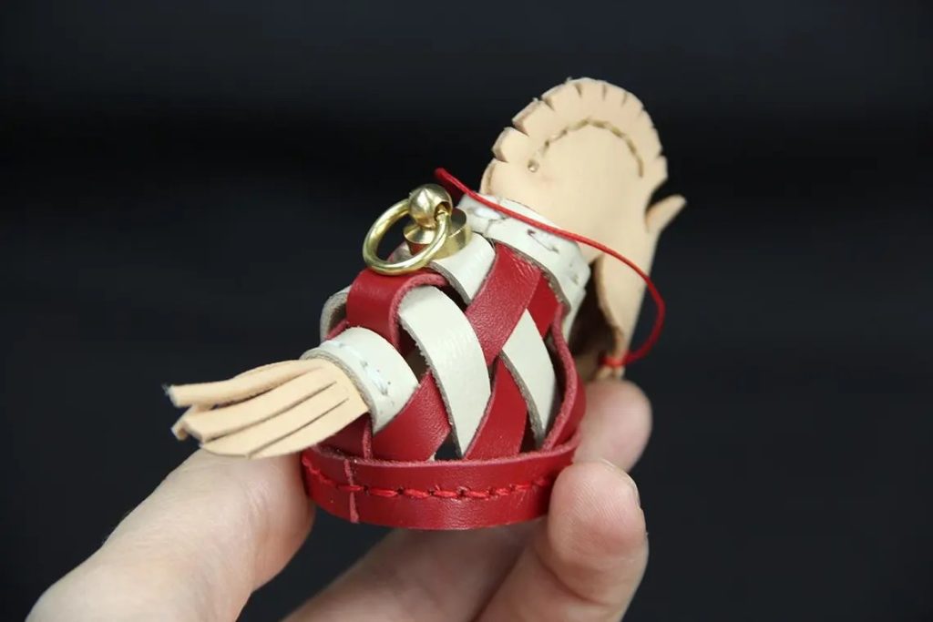 图片[2]-手工皮具图纸 小马挂件hb035-皮艺果手工皮具图纸