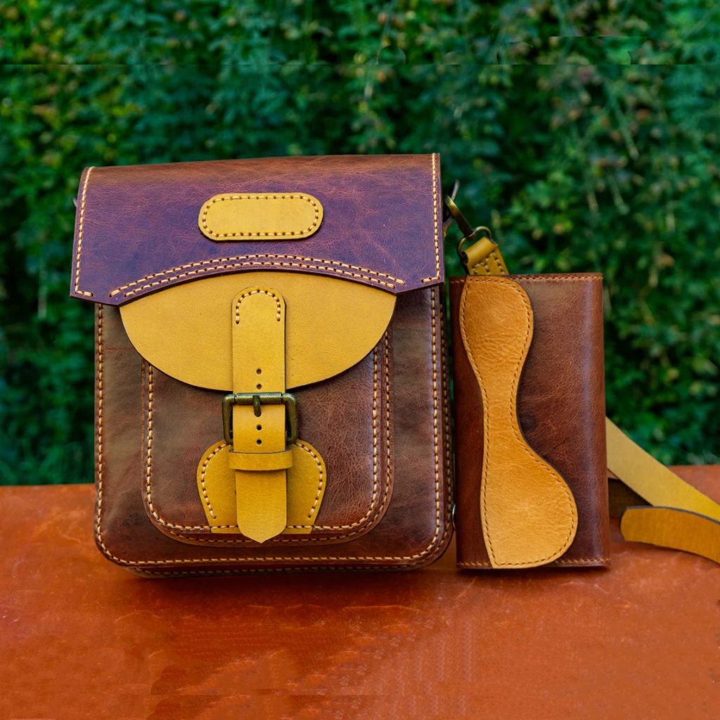 图片[2]-手工皮具图纸 单肩包vp234-皮艺果手工皮具图纸