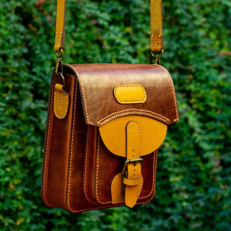 手工皮具图纸 单肩包vp234-皮艺果手工皮具图纸