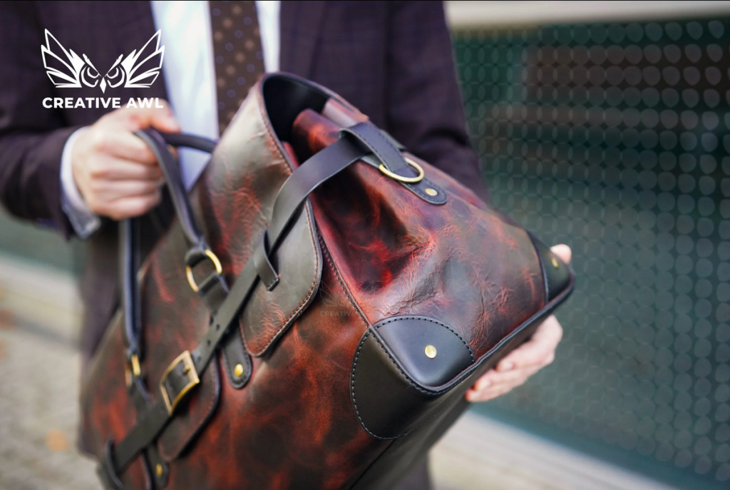 图片[2]-手工皮具图纸 铂金公文包ca263-皮艺果手工皮具图纸