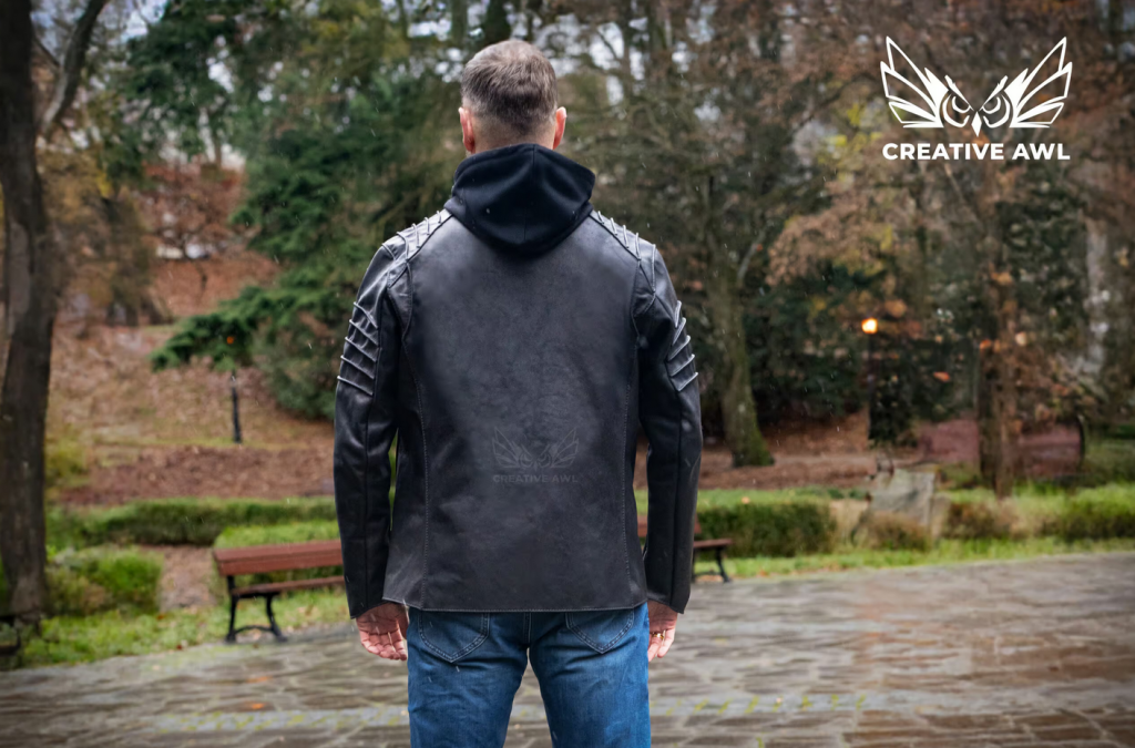 图片[3]-手工皮具图纸 男士皮衣ca264-皮艺果手工皮具图纸