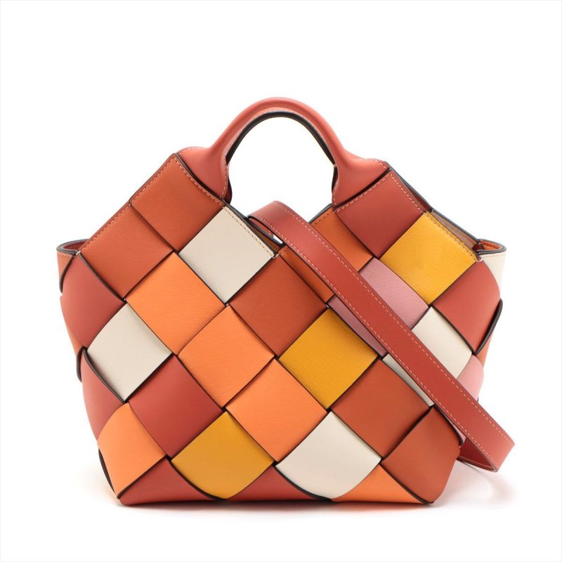 罗意威编织包-皮艺果手工皮具图纸