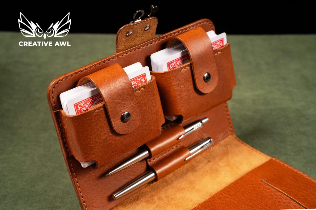 图片[3]-手工皮具图纸 德州扑克牌盒ca267-皮艺果手工皮具图纸