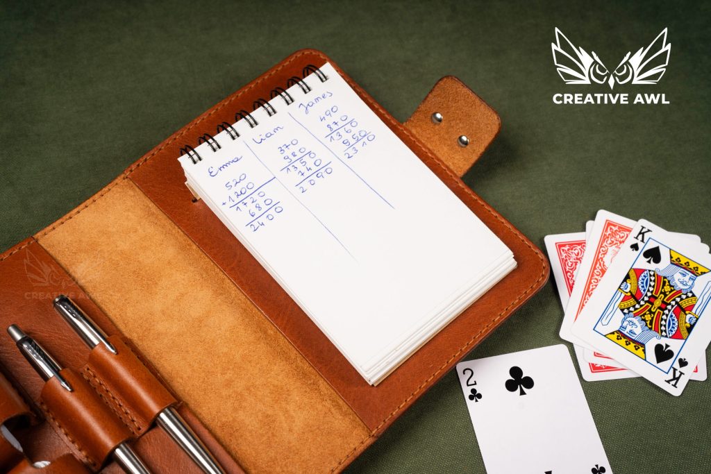 图片[2]-手工皮具图纸 德州扑克牌盒ca267-皮艺果手工皮具图纸