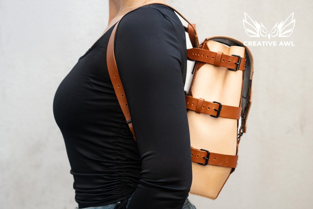 图片[2]-手工皮具图纸 猎户座背包ca268-皮艺果手工皮具图纸