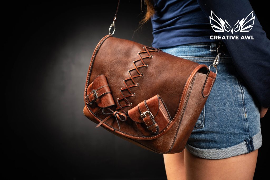 图片[1]-手工皮具图纸 斜挎包ca272-皮艺果手工皮具图纸