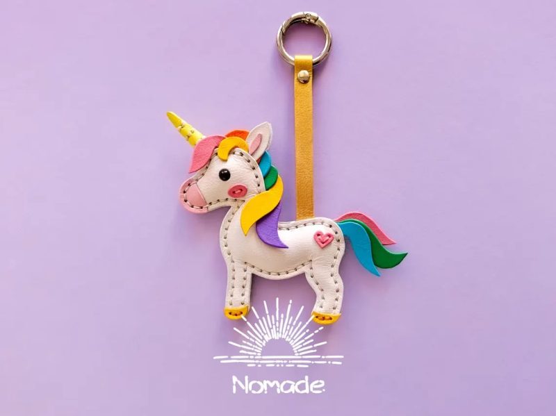 手工皮具图纸 小马配饰nc015-皮艺果手工皮具图纸