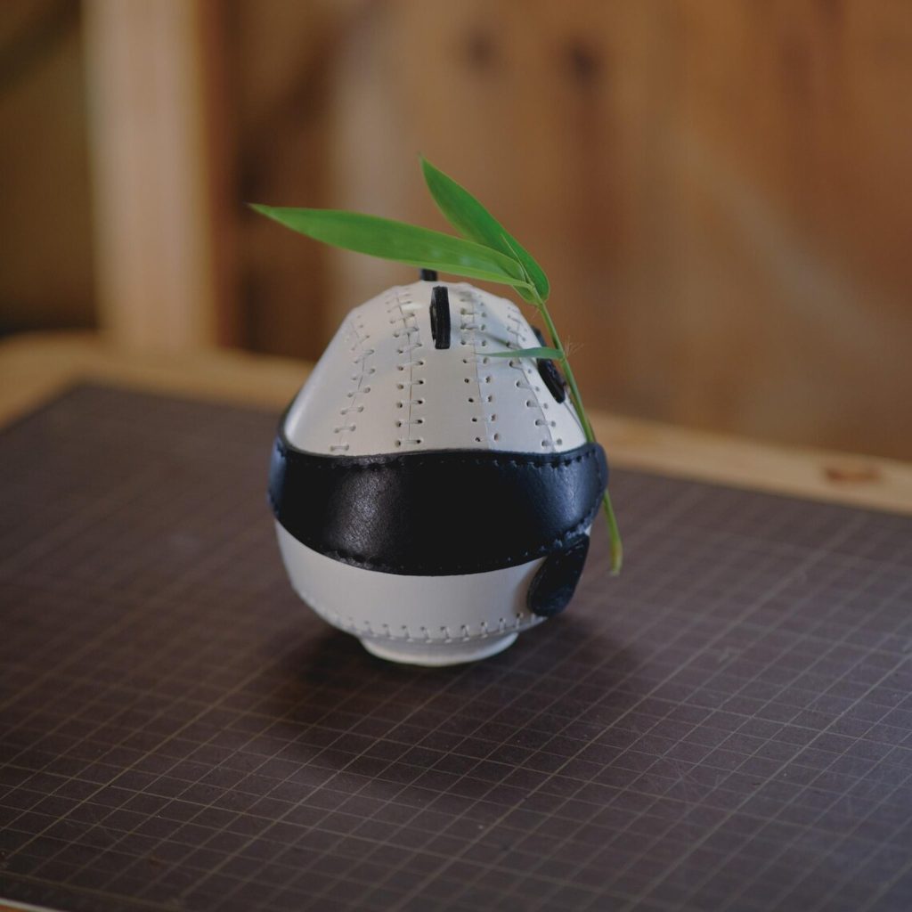 图片[2]-手工皮具图纸 熊猫不倒翁ph020-皮艺果手工皮具图纸